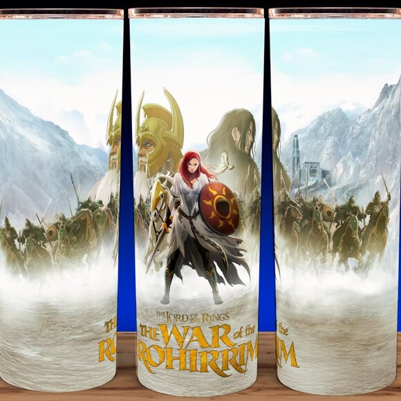Lord of the Rings The War of the Rohirrim Cup Mug Tumbler - Picture 1 of 3